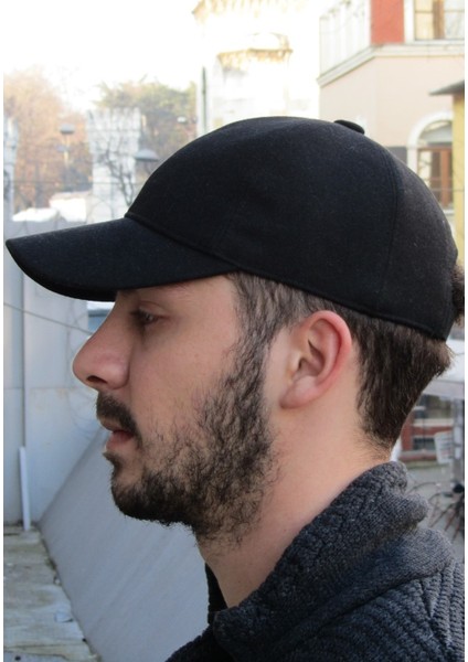 Kışlık Kaşe Beyzbol Kep Erkek Şapka cp225