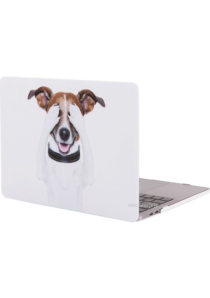 Macbook Pro Kılıf 13inç M1-M2 A1706 A1708 A1989 A2159 A2251 A2289 A2338 ile Uyumlu Dog01NL