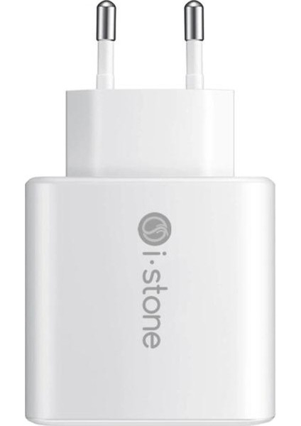 I Stone Ka 25 25W Smart Şarj Adaptörü + Type C To Type C Kablo