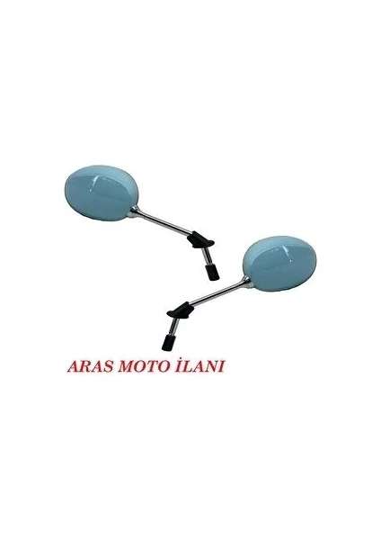 Aras Moto Arora Cappucino 150-125-50 cc Ayna Takımı Turkuaz -Arasmoto