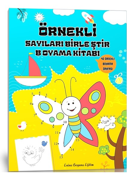 Noktalı Sayıları Birleştir ve Boya Kitabı