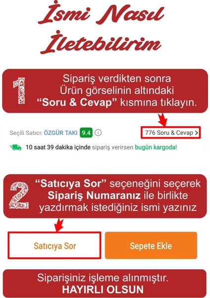 925 Ayar Gümüş 24 Ayar Altın Kaplama Isimli Kolye