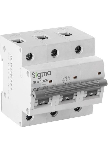 1SL300C 3X100A 10KA C Serisi W.otomat