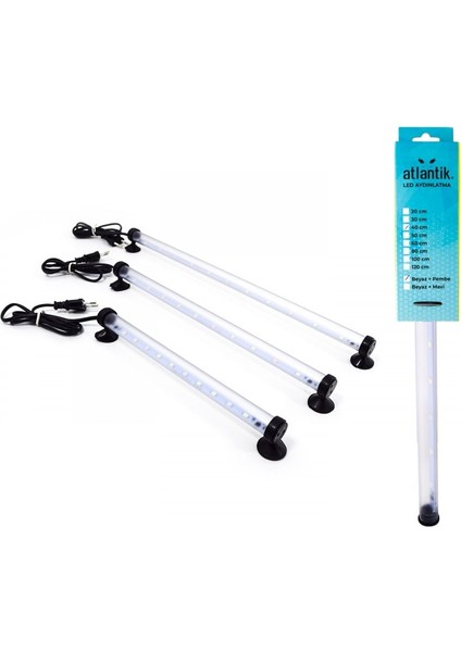 Smd 5730 Led Lamba 50 cm Beyaz + Mavi