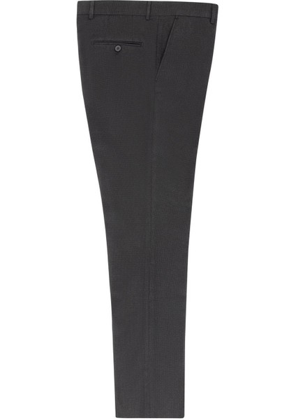 Regular Kalıp Desenli Pantolon