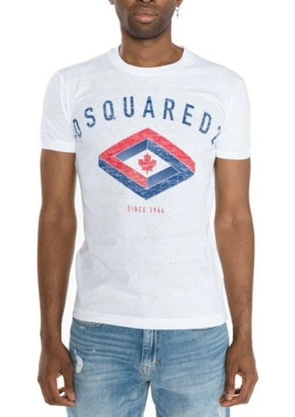 Reggello Outlet - Dsquared2 - Erkek Tişört S74GD0370