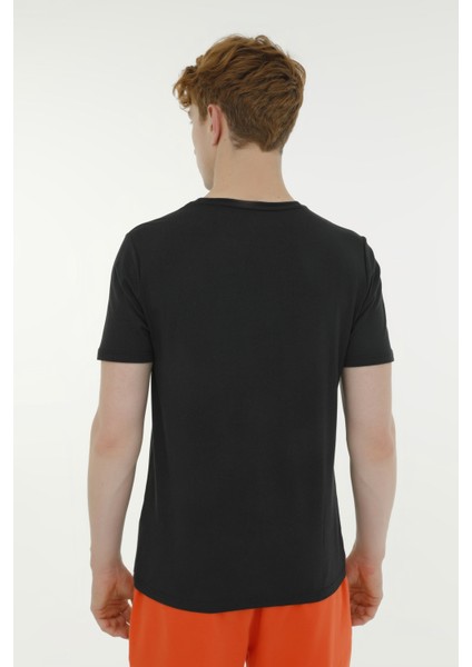 M-CT110 Bsc C Nk T-Sh 4fx Siyah Erkek Kısa Kol T-Shirt