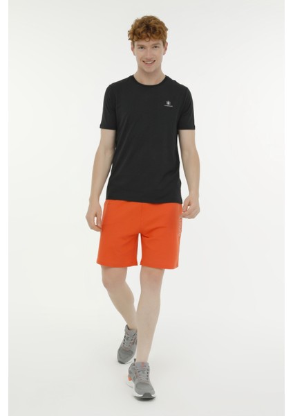 M-CT110 Bsc C Nk T-Sh 4fx Siyah Erkek Kısa Kol T-Shirt