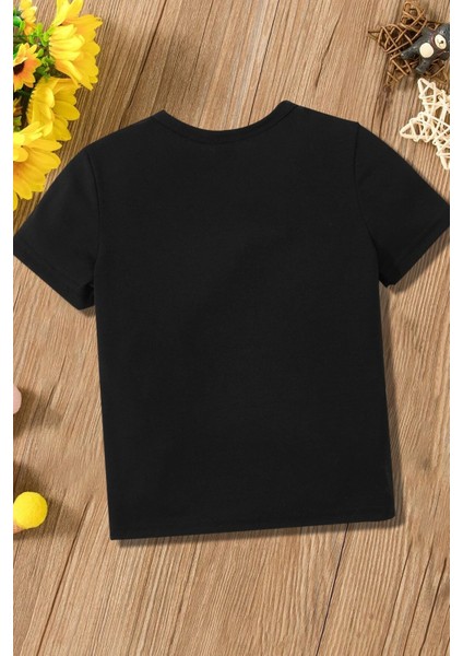 Only Trendwear Çocuk Minnoş Kedi Baskılı Pamuklu Tshirt fiyatları