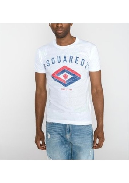 Reggello Outlet - Dsquared2 - Erkek Tişört S74GD0370