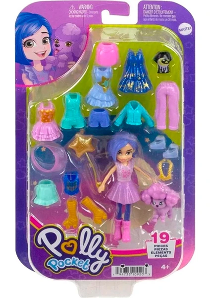 Polly Pocket Farklı Kombin Eğlencesi Oyun Setleri HKV88-HKV93