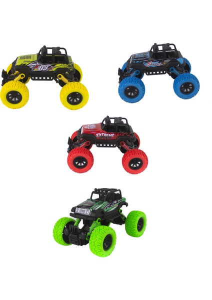 Oyuncak Araba Çek Bırak Araba Rock Roll Araba 4*4 fırsatları