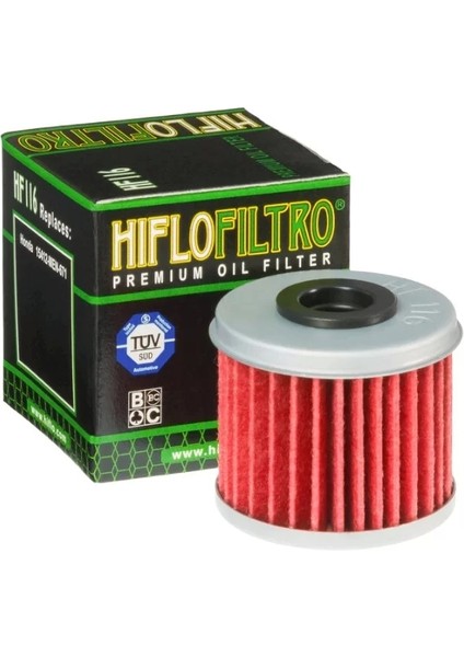Honda (Crf 450 R 04-22) HF116 Hiflo Yağ Filtresi Tuv Onaylı