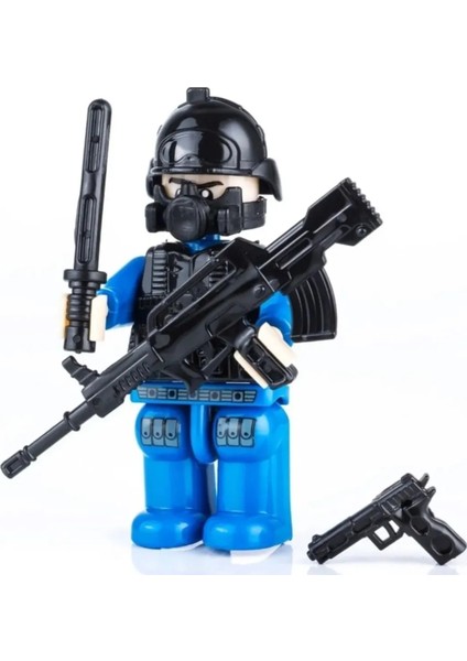 Özel Kuvvetler Mini Asker Figür Seti Minifigür Oyuncak8 cm