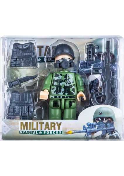 Özel Kuvvetler Mini Asker Figür Seti Minifigür Oyuncak Mini