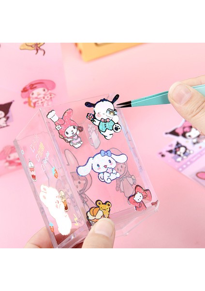 BP Tattoo Sanrio Holografik Kendinden Yapışkanlı Sticker Çıkartma Etiket