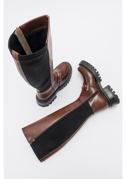 Chapel Taba Cilt Tokalı Streç Detaylı Kadın Çizme fiyatları