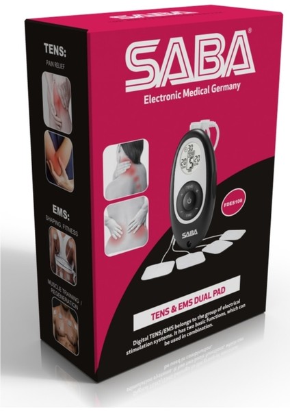 Saba FDES108 Tens Ems Cihazı 2 Kanallı