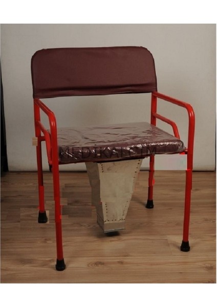 Baddal Boy Tuvalet Sandalyesi Şişman Hasta Tuvaleti