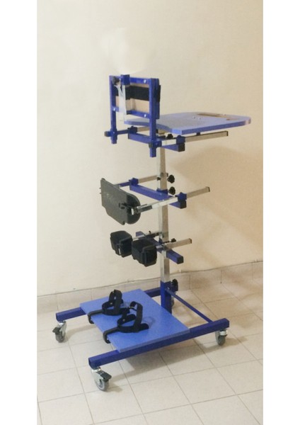 Ayakta Durma Masası Sehpası Gövde Destekli - Medıum= Kullanıcı Boyu: 120-150 cm