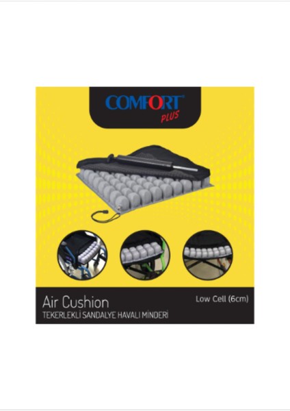 Tekerlekli Sandalye Için Havalı Oturma Minderi (40X40X6CM) modelleri