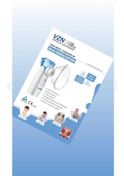 Vzn Yeni Nesil Taşınabilir Mesh Nebülizatör