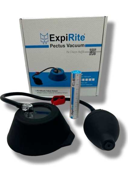 Pectus Vakum Silikonlu Vakum Sistemi Göğüs Çukuru Çekerek Düzeltme Ortezi 110 mm