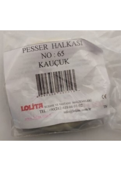 Kauçuk Pesser Halkası No 65 fiyatları