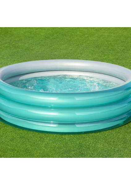 Havuz Metalik Jumbo Yuvarlak 201 cm x 53 cm - Mavi Su Dünyası