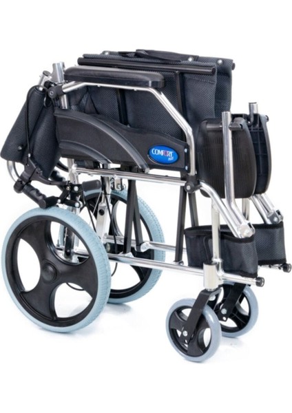 KY863LAJ-A12 Alüminyum Transfer Özellikli Tekerlekli Sandalye