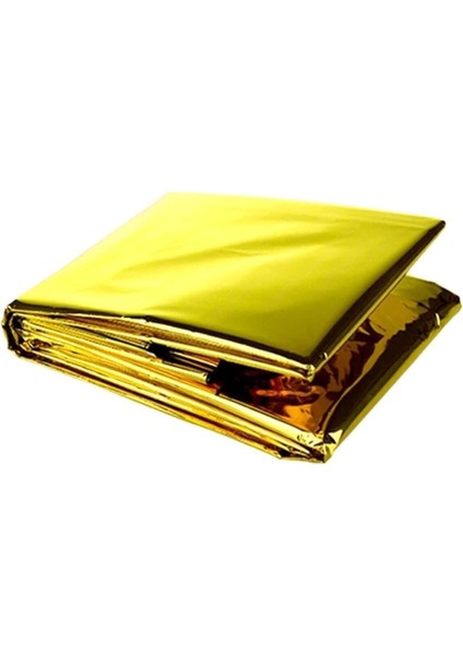 Acil Durum Ilk Yardım Battaniyesi Termal Battaniye Nem ve Soğuktan Koruma Su Geçirmez