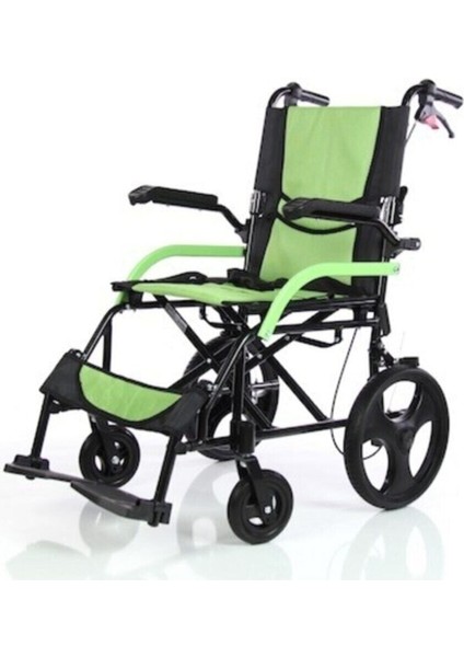 W865 Refakatçi Tekerlekli Sanalye Engelli Tekerlekli Hasta Taşıma Transfer Sandalyesi fırsatları