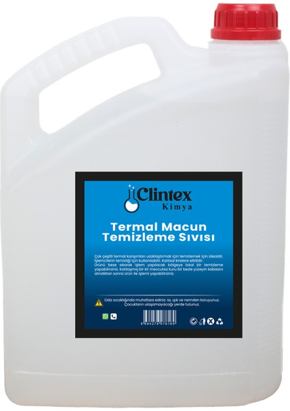 Termal Macun Temizleme Sıvısı 3 Lt