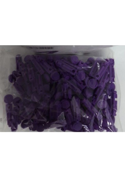 Şeker Lanseti 100 Adet Lanset Parmak Delme Iğnesi - Süper Ince Uç Steril Ambalaj fırsatları