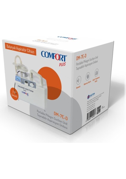 Dm-7ed Şarjlı Aspiratör Cihazı