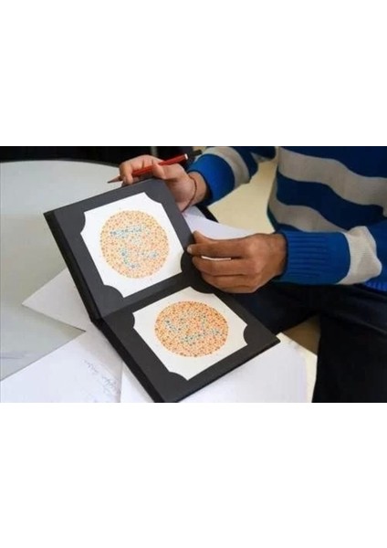 Renk Körlüğü Test Kitabı Göz Eşeli Renk Kitap