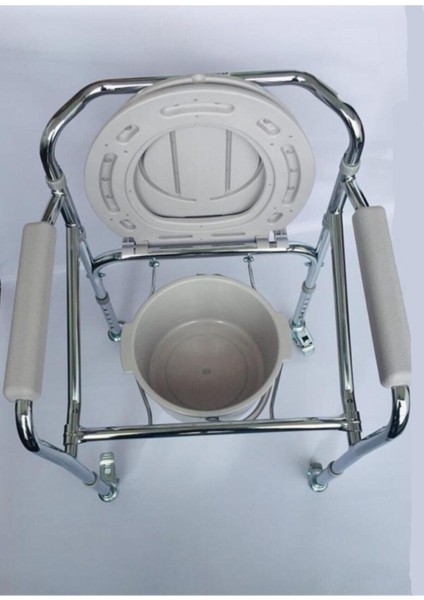 Emek Sağlık Witra Ithal Gri Krom Tekerlekli Klozet modelleri