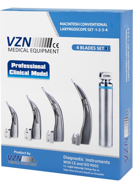 Fiber Optik Laringoskop Set modelleri