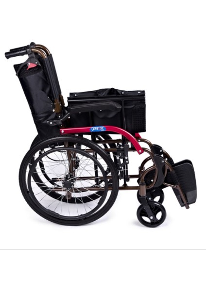 GK863LAJ-20 Jet Black Transfer Alüminyum Tekerlekli Sandalye fırsatları