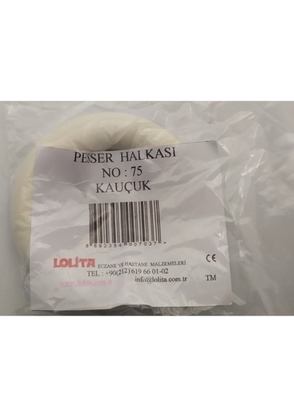 Kauçuk Pesser Halkası No: 75 fiyatları