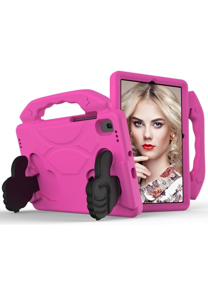 Samsung Galaxy Tab S6 Lite 10.4 Inç P610 P613 Uyumlu Kılıf Karakterli Emoji Desenli Elde Tutmalı Silikon Tablet Kılıfı Parmak Standlı Ibuy Like Parmaklı Eğlenceli Çocuk Kılıfı