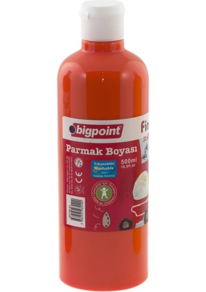 Parmak Boyası 500 ml Turuncu
