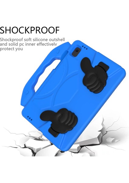 Apple Ipad Pro Air3 10.5 Inç Uyumlu Kılıf Karakterli Emoji Desenli Elde Tutmalı Silikon Tablet Kılıfı Parmak Standlı Ibuy Like Parmaklı Eğlenceli Çocuk Kılıfı fırsatları