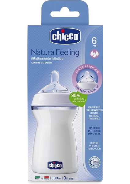 Naturalfeeling Biberon 6 Ay+ 330 ml