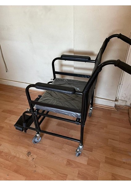 Koridor Arabası Yan Kolları Açılan Tekerlekli Hasta Tuvaleti Komot Koridor fiyatları