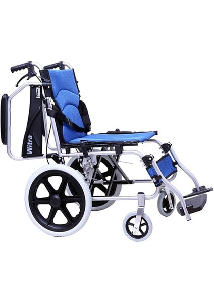 Witra Alüminyum Özellikli Ultra Hafif Refakatçı Frenli Tekerlekli Sandalye fiyatları