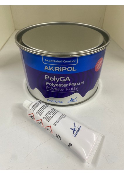 Akzo Nobel Akripol Poly Ga Polyester Macun 2,7 kg