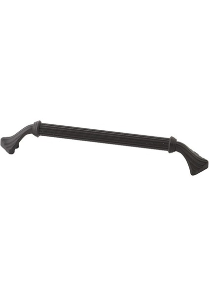 Dolap Çekmece Kulpları Kaplan 128 mm Çiz.boru Siyah (12,8 Cm)- 2 adet