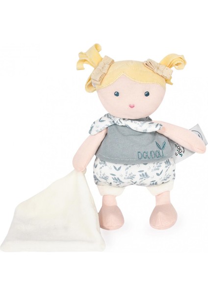 Jolıjou Gri Jolijou Organik Pamuklu Bebek - Küçük Bleuette / 22 cm
