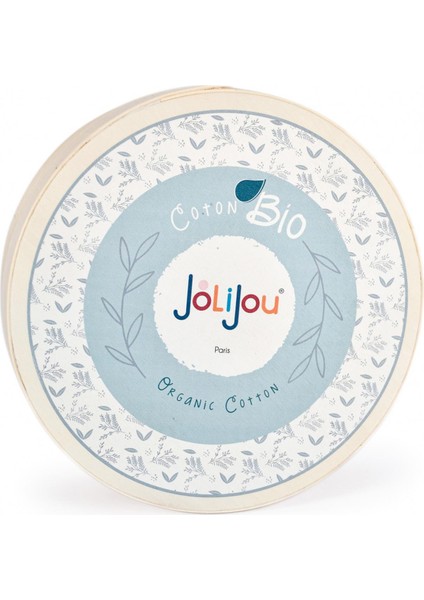 Jolıjou Gri Jolijou Organik Pamuklu Bebek - Küçük Bleuette / 22 cm